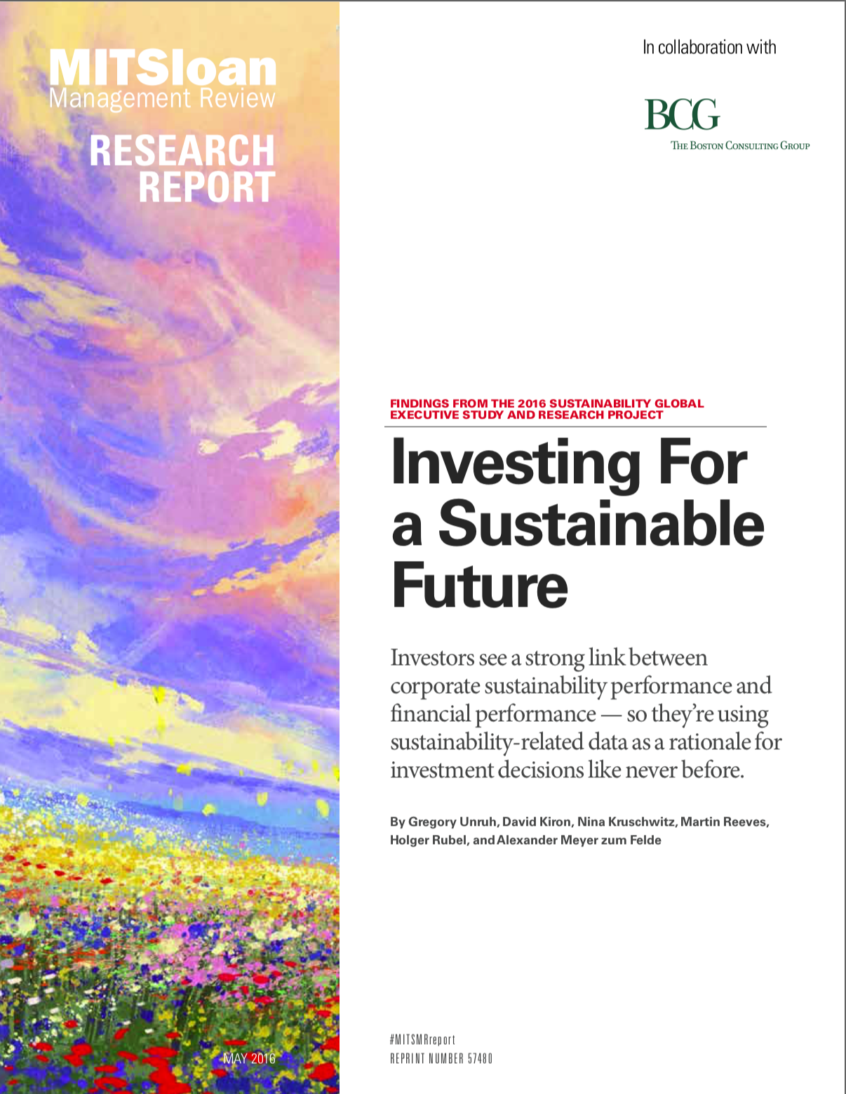 Investing For a Sustainable Future