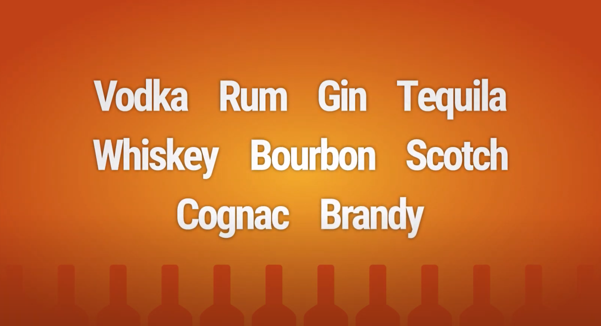 Types of Liquor