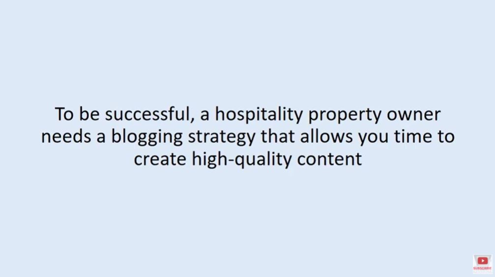 Creating a Successful Blog My Hospitality Property | Ep. #027