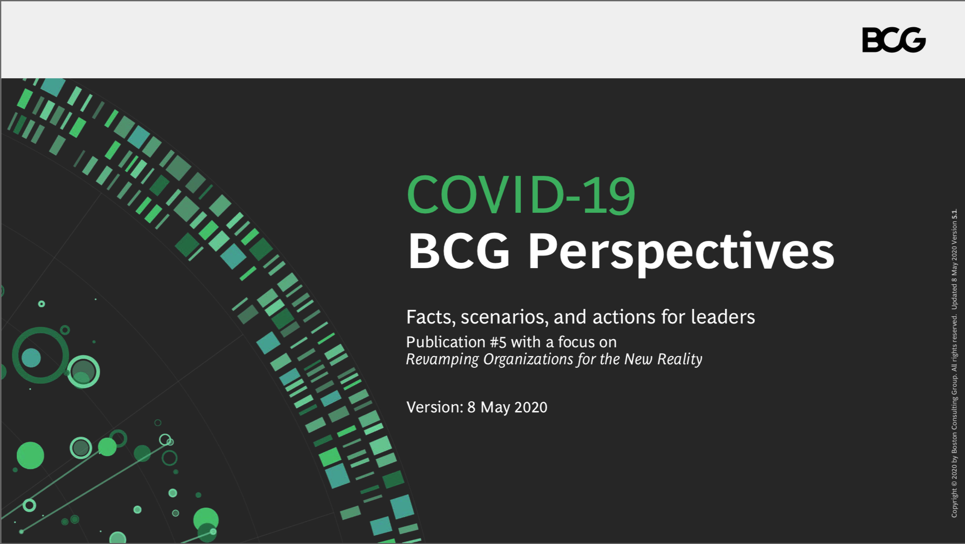 COVID-19 BCG Perspectives