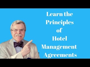 Hotel Management Agreement Principals