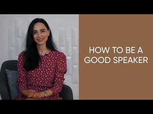 How to be a good speaker: tips to be a better speaker