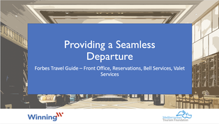 Providing a Seamless Departure