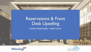 Reservations And Front Desk Upselling